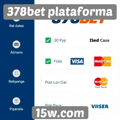 Metodos de pagamento disponíveis na 378bet plataforma